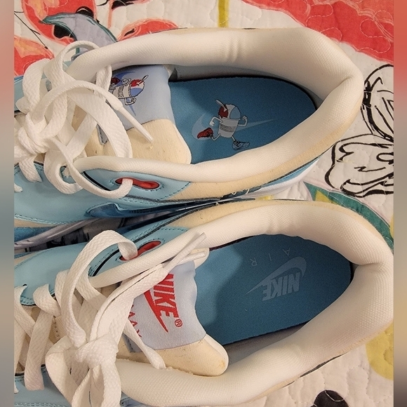 NIB Nike Men\'s Air Max 1 Puerto Rico in Blue Gale, New Release June 2023